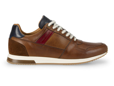 Ambitious SLOW Classic Sneaker 11240 in Cognac outer view