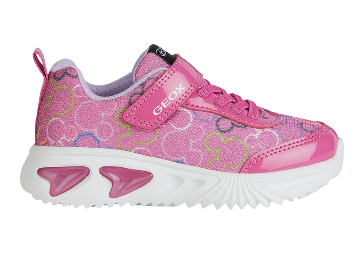 Geox J45E9D Fuschia Kids Sandals at Walsh Brothers Shoes Tralee