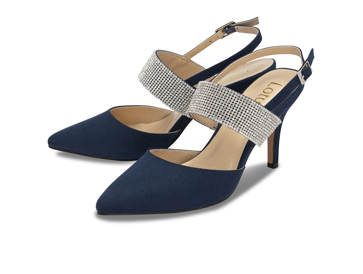 Lotus Violette ULS 384 Navy Ladies Shoes at Walsh Brothers Shoes