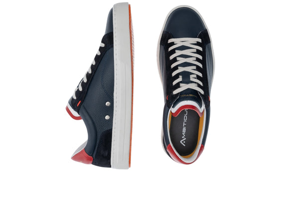 Ambitious 11218 Anopolis - Navy Red White top view