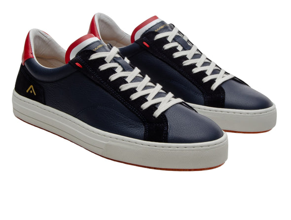 Ambitious 11218 Anopolis - Navy Red White upper view