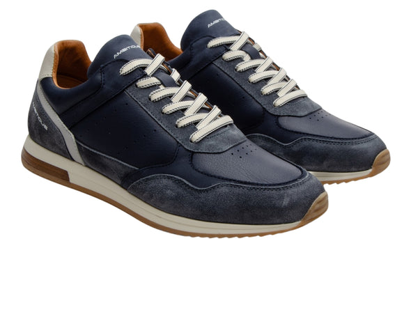 Ambitious SLOW Classic Sneaker 13425B in Navy Blue outer view