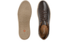 Anatomic & Co Madeiro - Brown laced leather sneaker with beige sole on white background, top view