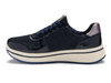 Ara 12-27540-92 Sapporo - Blue Graphite laced sneaker with a thick white sole on a white background inner view