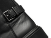 Ara 12-59114-01 Manchester - close up of a Black leather boot with a buckle on a white background.