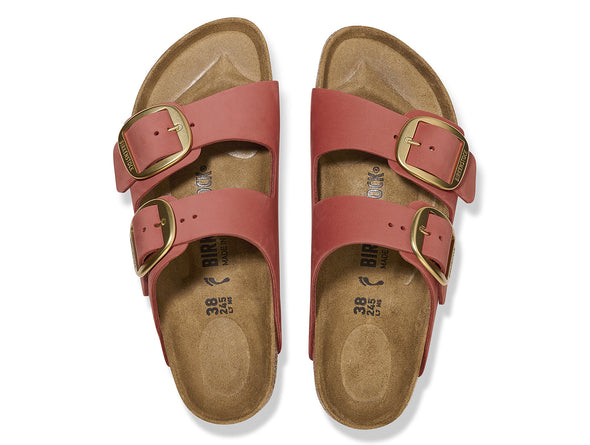 Birkenstock Arizona Big Buckle 1025401 in Mars Red top view