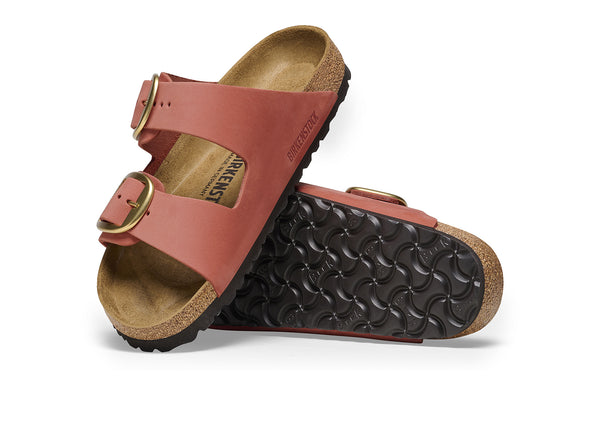 Birkenstock Arizona Big Buckle 1025401 in Mars Red sole view