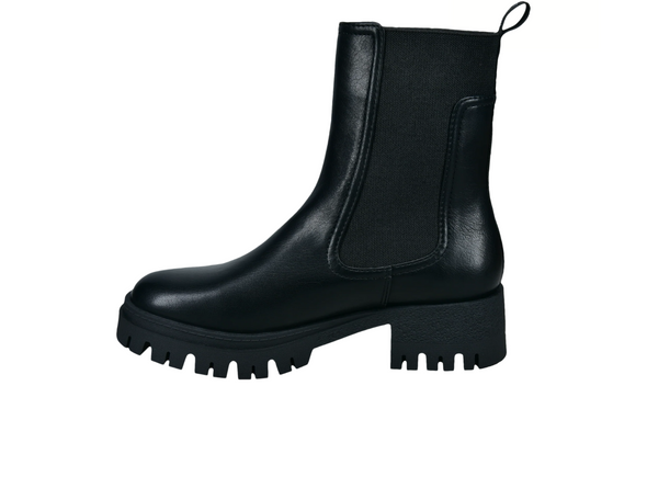 Bagatt D31-ATX30-5000 - Black Chelsea boot on a white background inner view