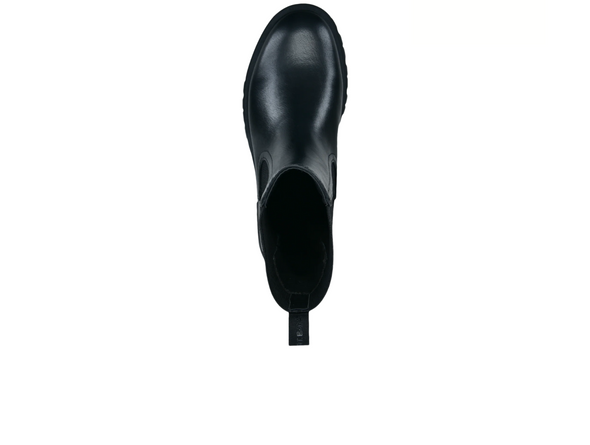Bagatt D31-ATX30-5000 - Black Chelsea boot on a white background top view