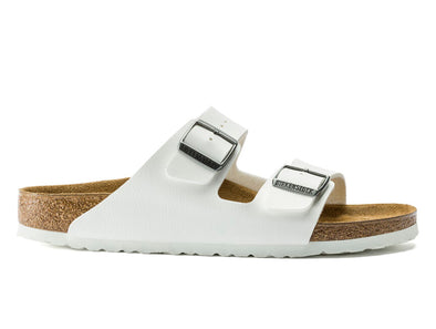 Birkenstock Arizona Birko-Flor 0552683 Narrow in White outer view