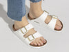 Birkenstock Arizona 1005294 Narrow in White Patent model view