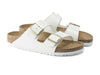 Birkenstock Arizona 1005294 Narrow in White Patent upper 1 view