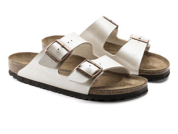 Birkenstock Arizona 1009920 - Graceful Pearl White upper 1 view
