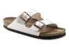 Birkenstock Arizona 1009920 - Graceful Pearl White upper view