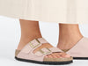 Birkenstock Arizona 1026684 Narrow in Soft Pink model view