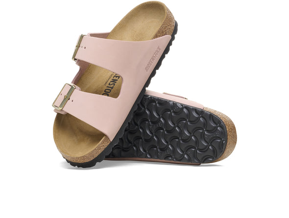 Birkenstock Arizona 1026684 Narrow in Soft Pink sole view