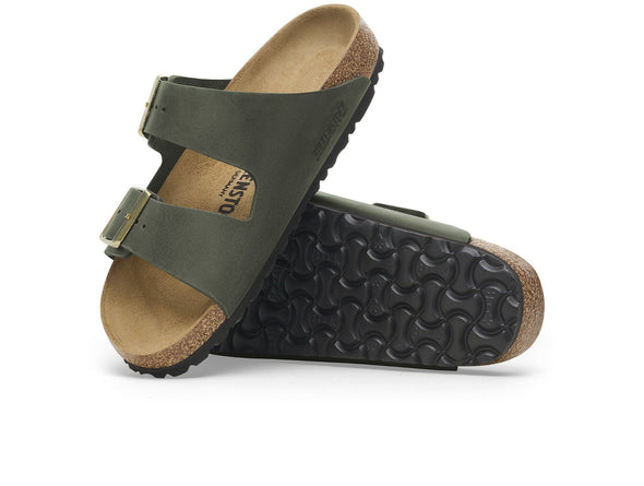 Birkenstock Arizona 1028030 Narrow in Dark Bottle Green sole view