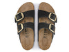 Birkenstock Arizona Big Buckle 1023290 in Black top view