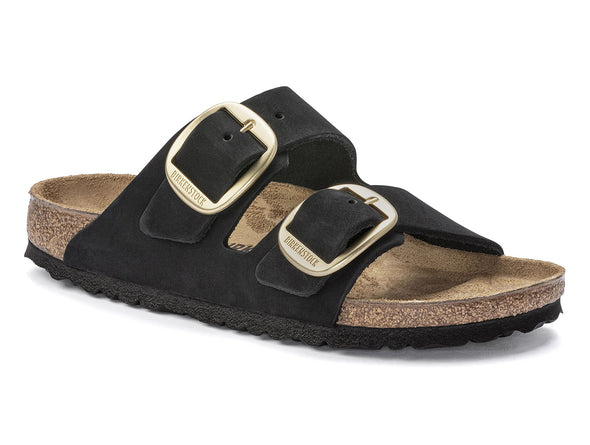 Birkenstock Arizona Big Buckle 1023290 in Black upper view