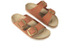 Birkenstock Arizona Big Buckle 1026661 Narrow in Burnt Orange upper 1 view