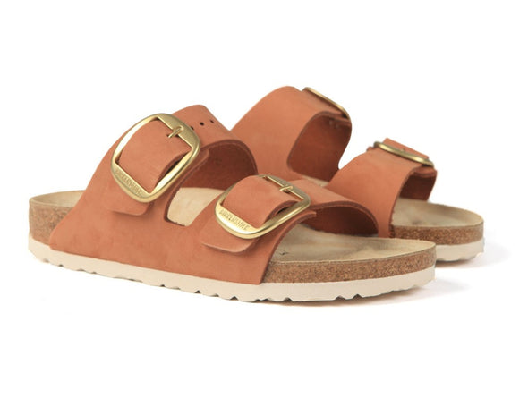 Birkenstock Arizona Big Buckle 1026661 Narrow in Burnt Orange upper view