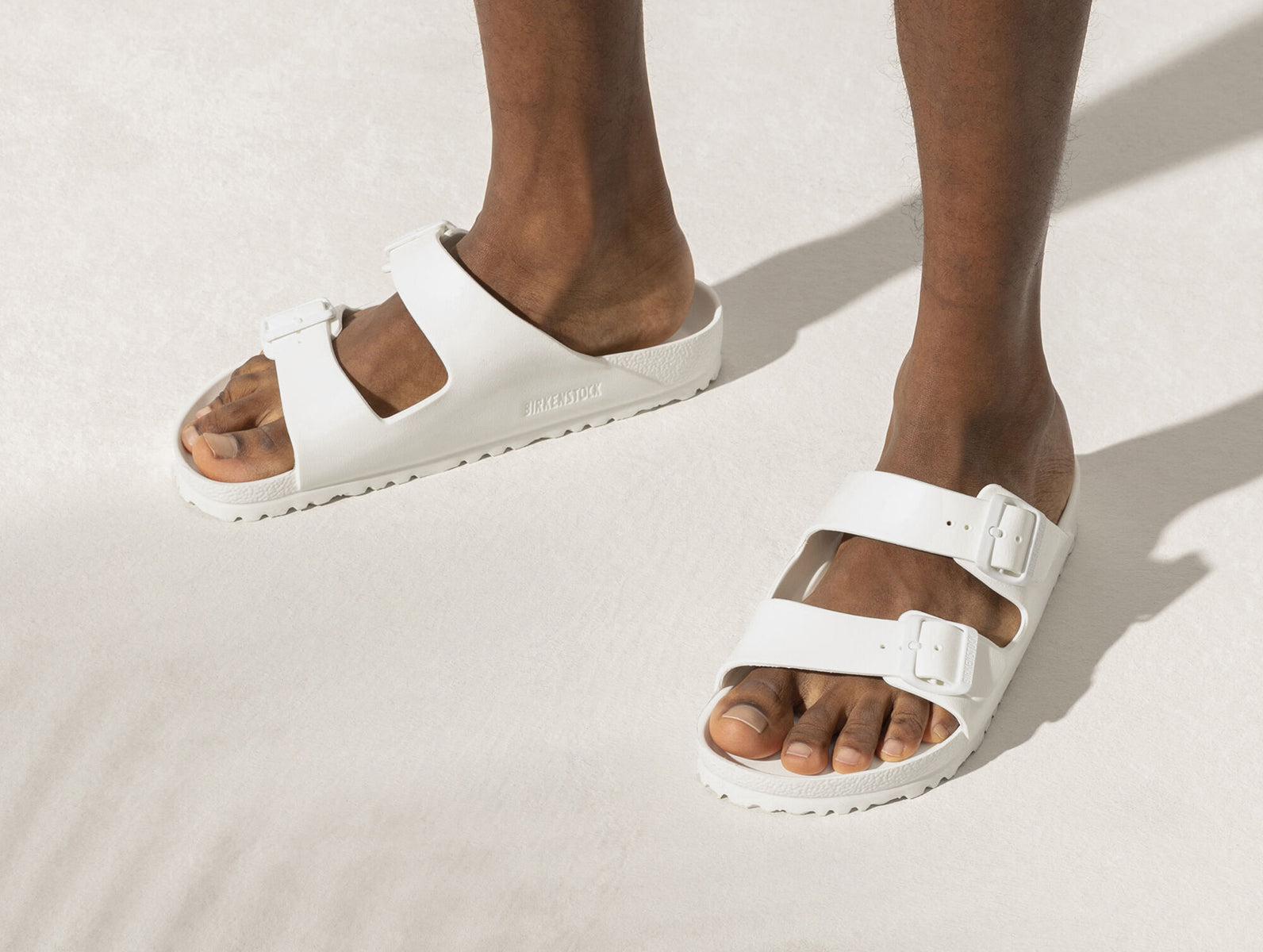 Birkenstock Arizona EVA 0129443 White Ladies Sandals at Walsh Brothers Shoes