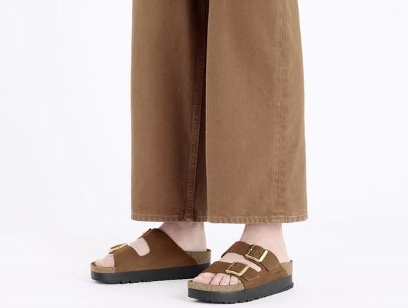 Birkenstock Arizona Flex Platform 1028366 - Dark Tan model view