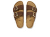 Birkenstock Arizona Flex Platform 1028366 - Dark Tan top view