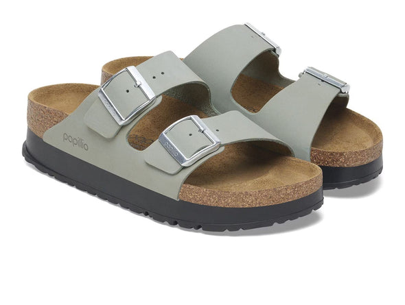 Birkenstock Arizona Flex Platform 1029049 - Pure Sage upper 2 view