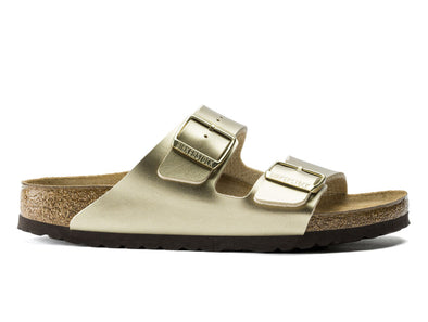Birkenstock Arizona 1016111 Narrow in Gold outer view