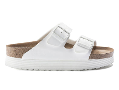 Birkenstock Arizona Grooved 1018581 Standard in White outer view