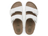 Birkenstock Arizona Grooved 1018581 Standard in White top view