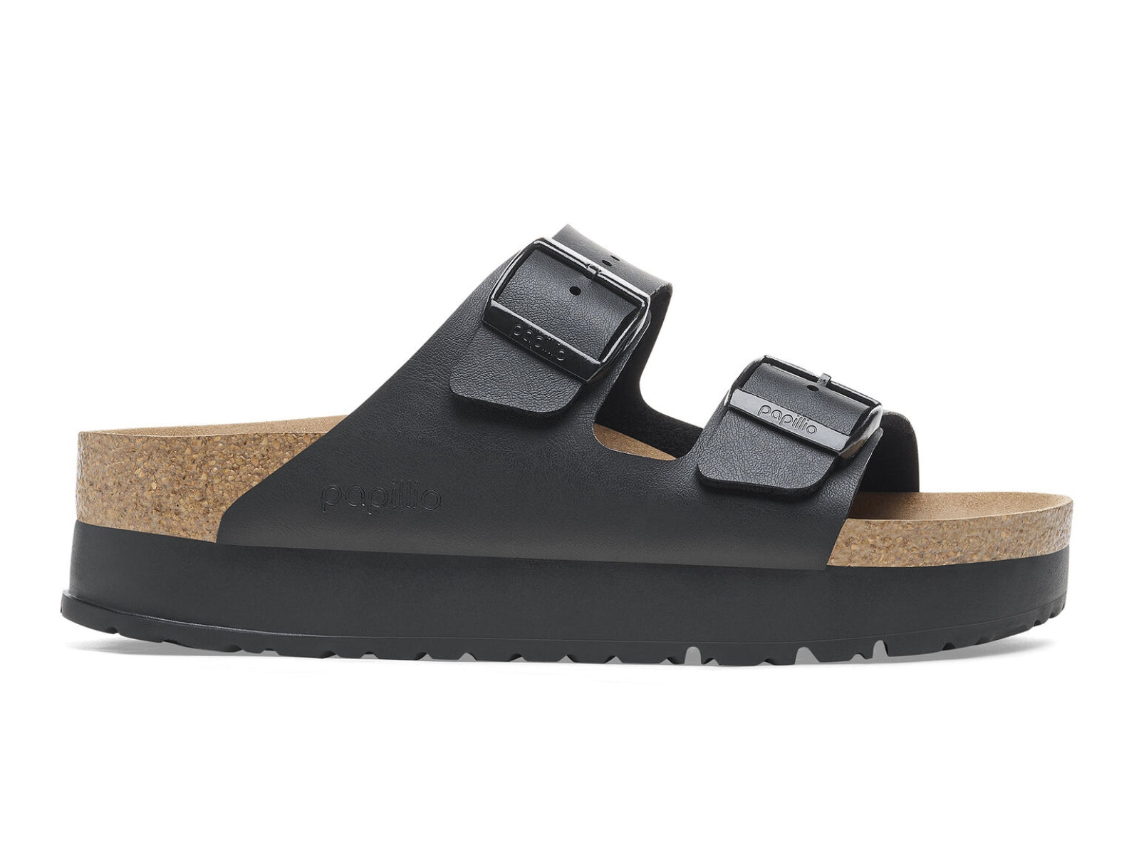 Black birkenstocks ladies 2025