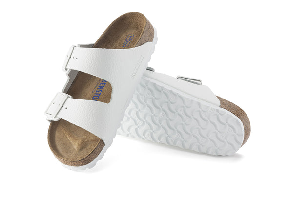 Birkenstock Arizona Soft Footbed 1024945 in White sole view