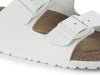 Birkenstock Arizona Soft Footbed 1024945 in White upper 2 view