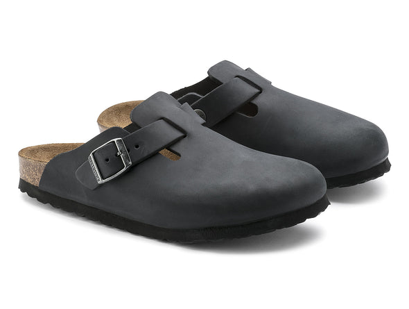 Birkenstock Boston 0059463 in Black Upper 1 view
