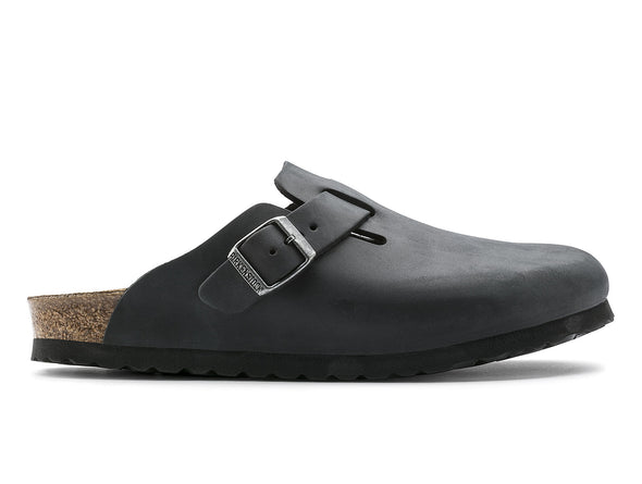 Birkenstock Boston 0059463 in Black outer view
