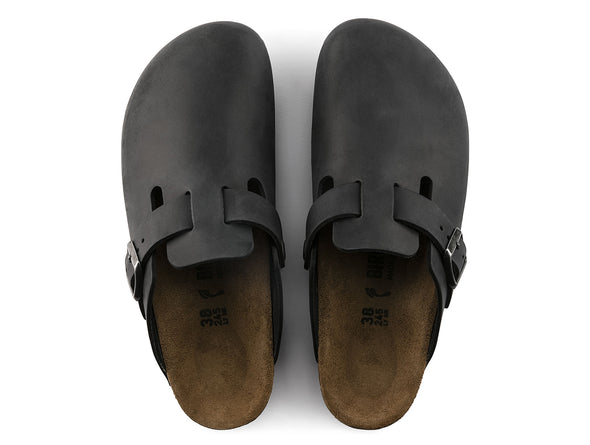 Birkenstock Boston 0059463 in Black top view