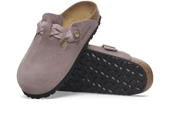Birkenstock Boston Braided 1029122 - Faded Purple upper 1 view