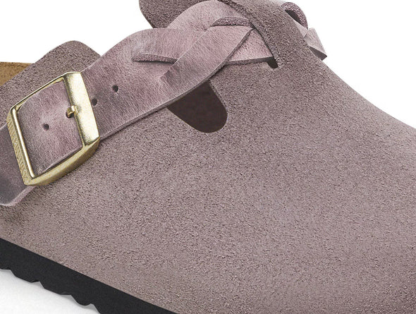 Birkenstock Boston Braided 1029122 - Faded Purple upper 3 view