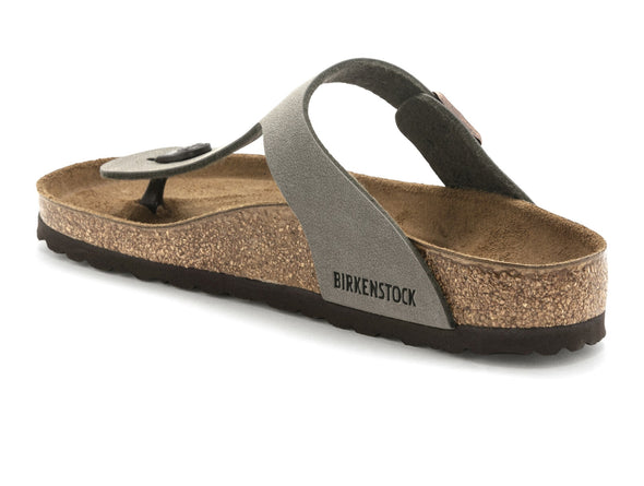 Birkenstock Gizeh Birko-Flor 0043391 in Stone upper 3 view