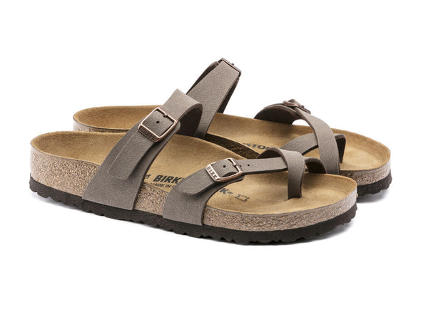 Birkenstock Mayari Birko Flor Nubuck 0071061 Standard - Mocha