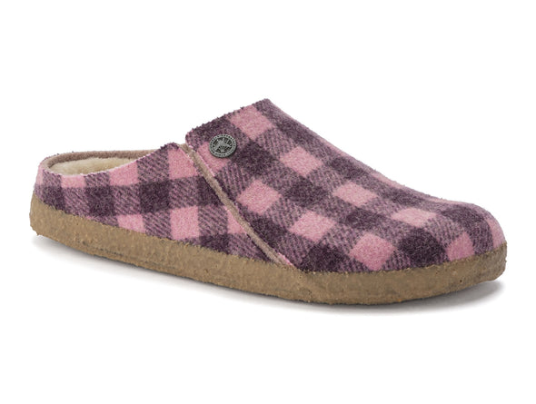 Birkenstock Zermatt 1023159 in Pink Plaid Upper view