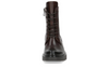 Caprice 9-25101-45 337 - Brown laced nappa leather boot on white background