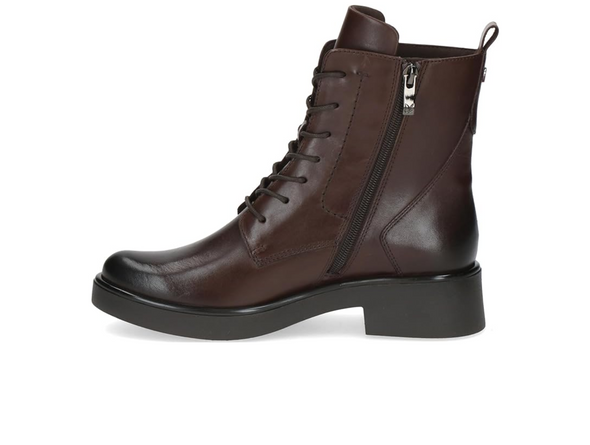 Caprice 9-25101-45 337 - Brown nappa leather boot with inner zip