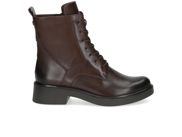 Caprice 9-25101-45 337 - Brown nappa leather boot on white background