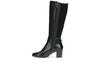 Caprice 9-25501-45 019 Black knee high boot with side zip