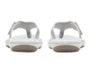 Clarks Brinkley Sea Cloudsteppers™ - Silver back view