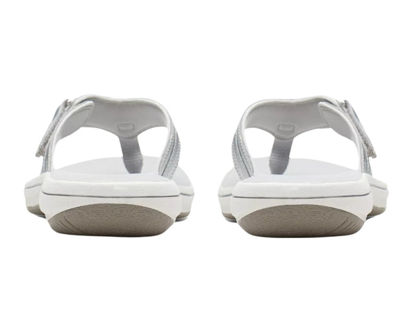 Clarks Brinkley Sea Cloudsteppers™ - Silver back view