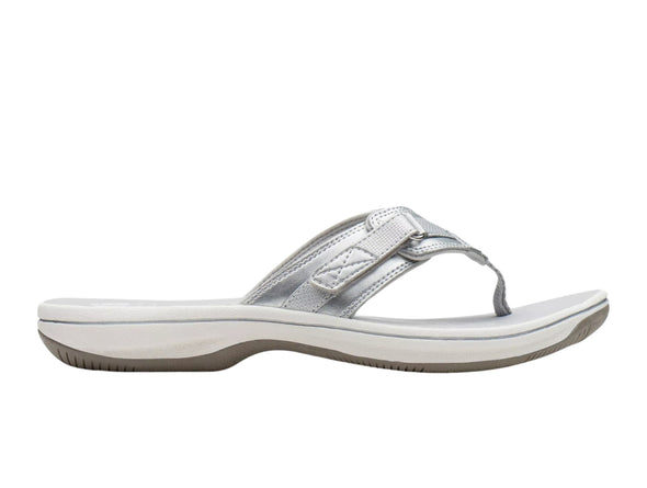 Clarks Brinkley Sea Cloudsteppers™ - Silver outer view